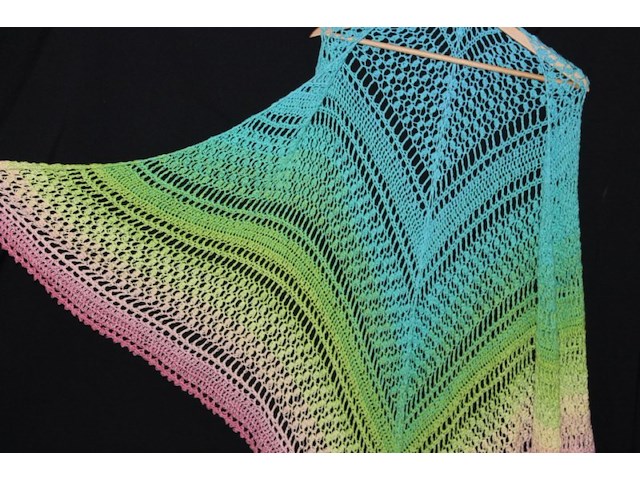 Omslagdoek volwassenen zonder kledinghanger handgemaakt - afbeelding 1 van  3