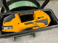 Omsnoeringsapparaat met strapex stb 73 accu sluitmachine - afbeelding 6 van  12