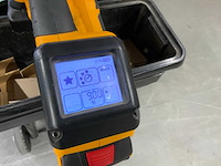 Omsnoeringsapparaat met strapex stb 73 accu sluitmachine - afbeelding 8 van  12