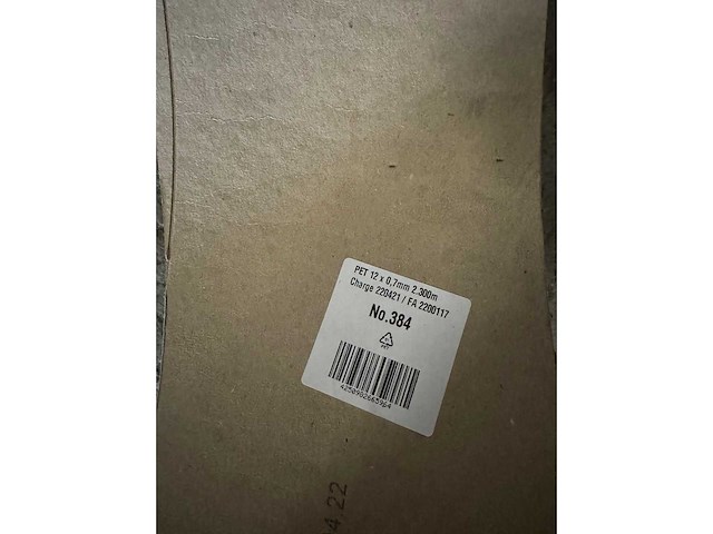Omsnoeringsband pet 12x0,7mm (2300 meter) (15x) - afbeelding 2 van  3