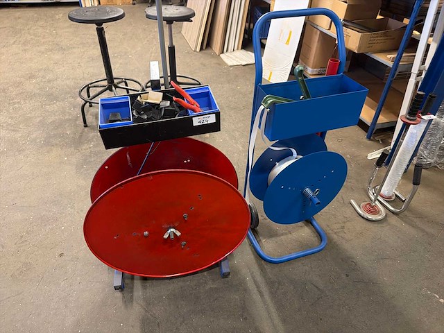 Omsnoeringsset met dispenser (2x) - afbeelding 1 van  3