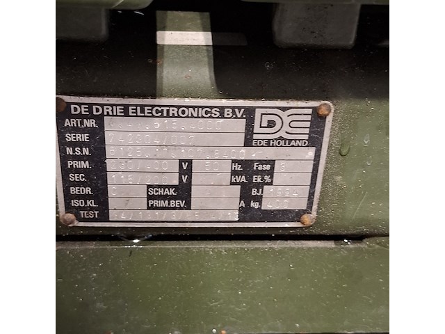 Omvormer, de drie electronics, 50/400-15 - afbeelding 7 van  9