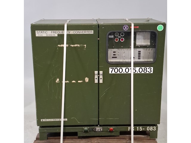 Omvormer, de drie electronics, 50/400-15 - afbeelding 1 van  9