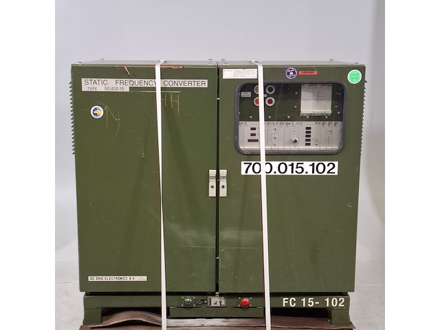 Omvormer, de drie electronics, 50/400-15 - afbeelding 1 van  9