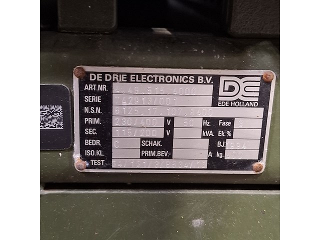 Omvormer, de drie electronics, 50/400-15 - afbeelding 7 van  9