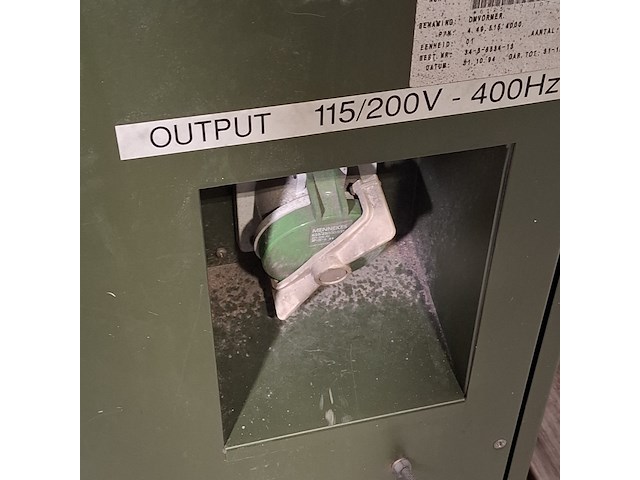 Omvormer, de drie electronics, 50/400-15 - afbeelding 9 van  9