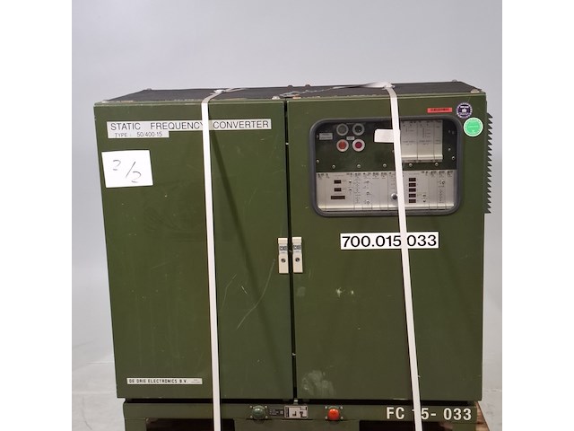 Omvormer, de drie electronics, 50/400-15 - afbeelding 1 van  9