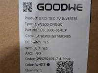 Omvormer goodwe, gw3600-dns-30 - afbeelding 3 van  3