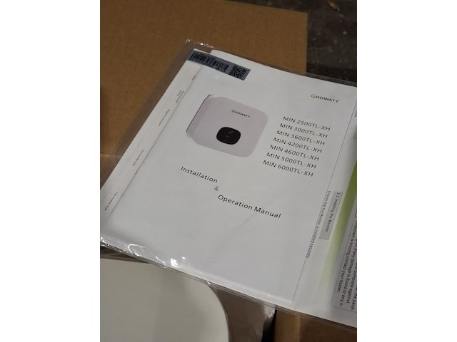 Omvormer growatt, min 5000tl-xh - afbeelding 4 van  4