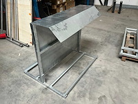 Omvormer montage frame platdak (4x) - afbeelding 3 van  4