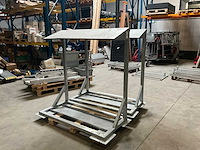 Omvormer montage frame platdak (6x) - afbeelding 1 van  3