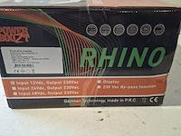 Omvormer, rhino, power boozt pb-2500-12 - afbeelding 3 van  5