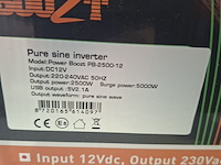 Omvormer, rhino, power boozt pb-2500-12 - afbeelding 4 van  5