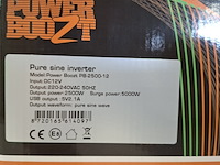 Omvormer, rhino, power boozt pb-2500-12 - afbeelding 5 van  5