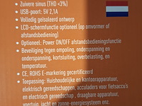 Omvormer, rhino, power boozt pb-2500-12 - afbeelding 4 van  5