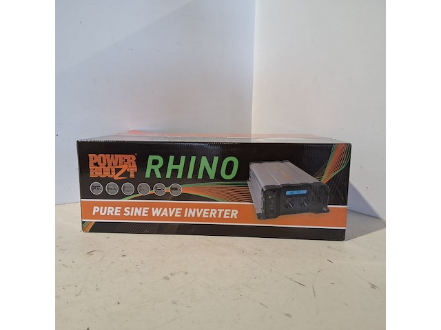 Omvormer, rhino, power boozt pb-2500-12 - afbeelding 1 van  5