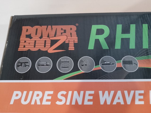 Omvormer, rhino, power boozt pb-2500-12 - afbeelding 4 van  5