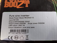 Omvormer, rhino, power boozt pb-2500-12 - afbeelding 5 van  5