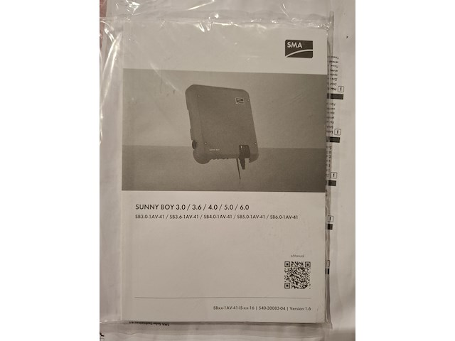 Omvormer sma , sunny boy 6.0 sb6.0-1av-41 - afbeelding 2 van  5