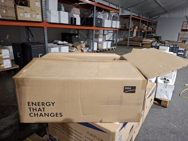 Omvormer sma , sunny tripower 10.0, ral 5010 - afbeelding 2 van  4