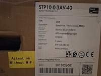 Omvormer sma , sunny tripower 10.0, ral 5010 - afbeelding 3 van  4