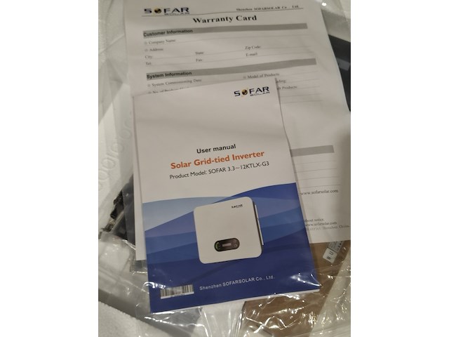 Omvormer sofar solar, 11ktlx-g3 - afbeelding 3 van  3