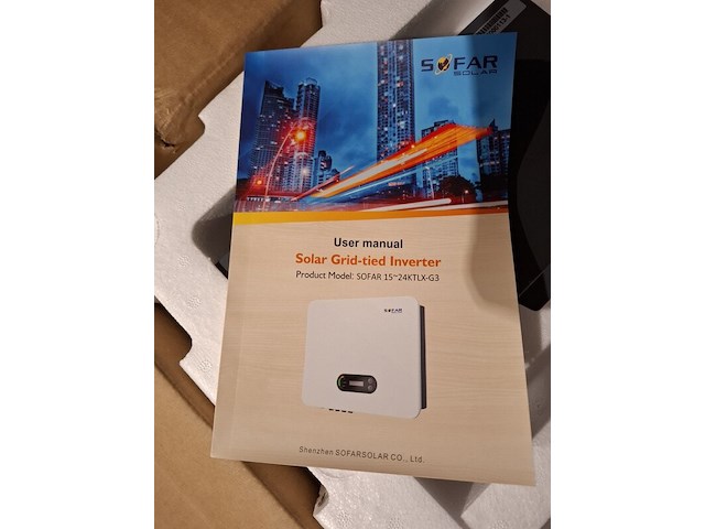 Omvormer sofar solar, 17ktlx-g3 - afbeelding 4 van  4