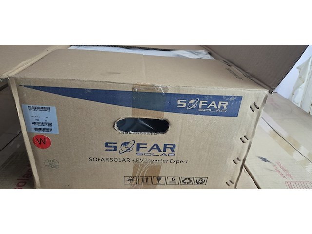 Omvormer, sofar solar, sofar me3000sp, wit, 2022 - afbeelding 2 van  5