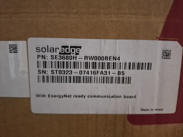 Omvormer solar edge, se3680h - afbeelding 2 van  5