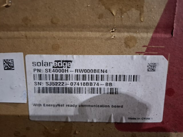 Omvormer solar edge, se4000h - afbeelding 3 van  3