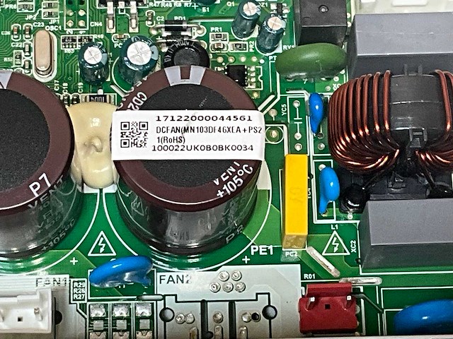 Omvormerbord ac ventilatormodulatie - afbeelding 5 van  6