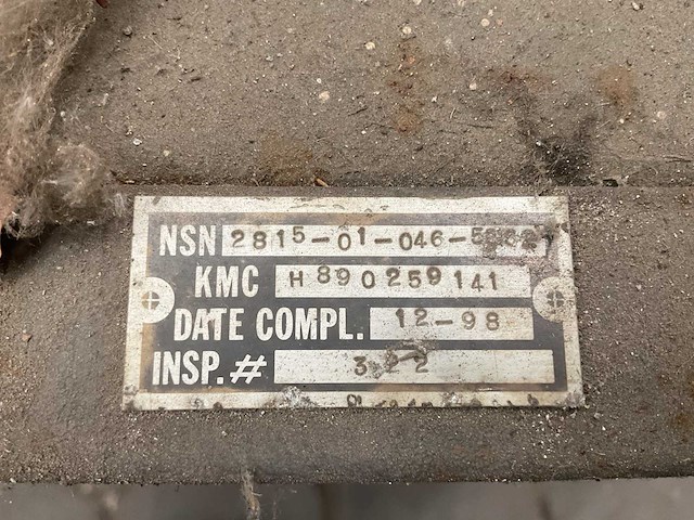 Onan dieselmotor - afbeelding 6 van  6