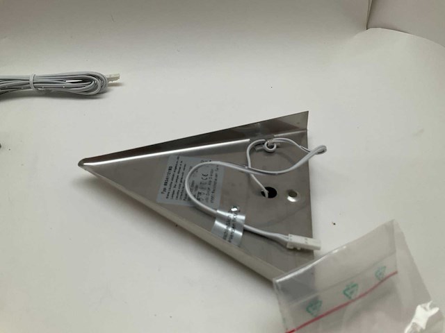 Onderbouw verlichting set van 2 spotjes rvs - afbeelding 4 van  4