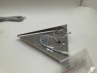 Onderbouw verlichting set van 2 spotjes rvs - afbeelding 4 van  4