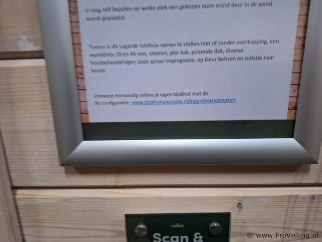 Onderbouw vijfhoek vijfhoektuinhuis - 276x240cm - afbeelding 2 van  15