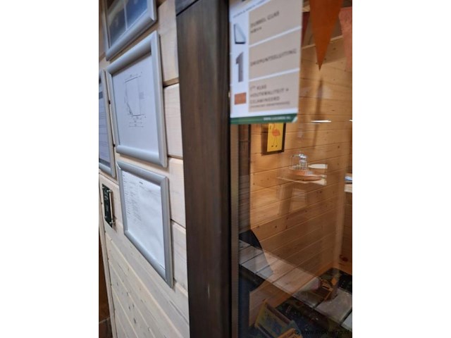 Onderbouw vijfhoek vijfhoektuinhuis - 276x240cm - afbeelding 3 van  15