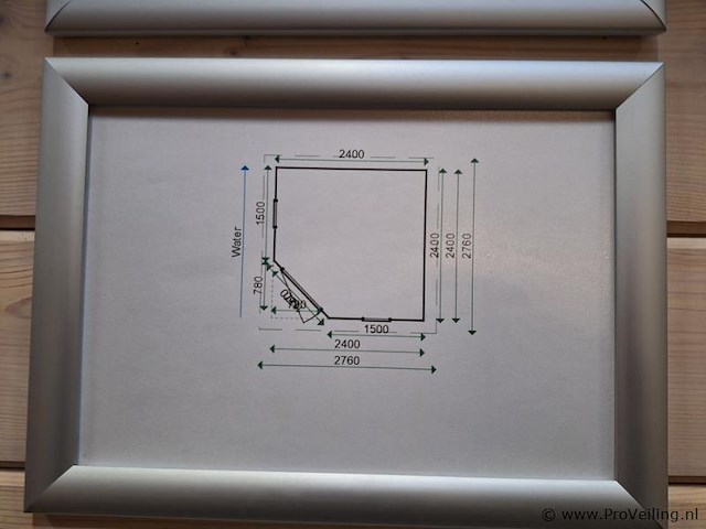 Onderbouw vijfhoek vijfhoektuinhuis - 276x240cm - afbeelding 14 van  15