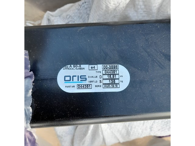 Onderbouwset t.b.v. trekhaak mitsubishi pajero bosal / oris, 044-351 - afbeelding 3 van  8