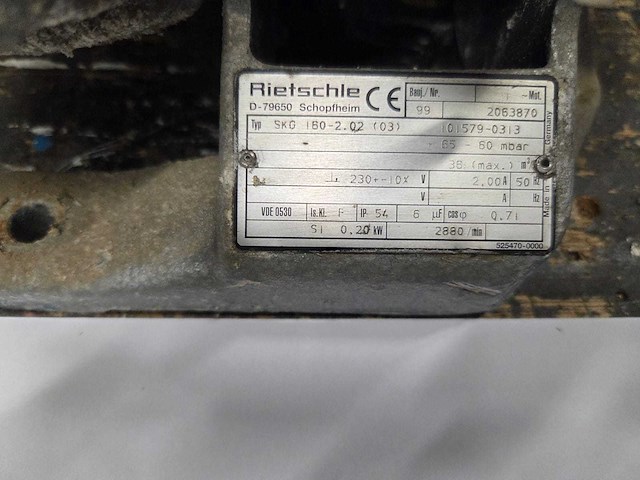 Onderdeel blower - afbeelding 2 van  2