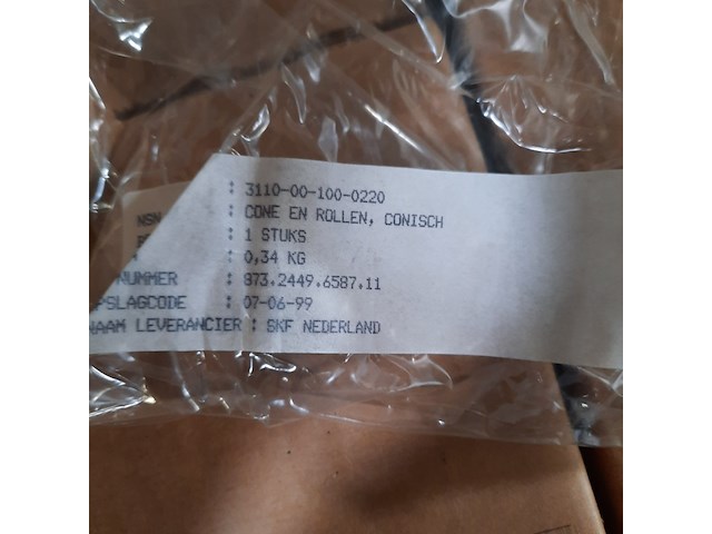 Onderdelen en verlichting, o.a. skf/osram - afbeelding 10 van  11