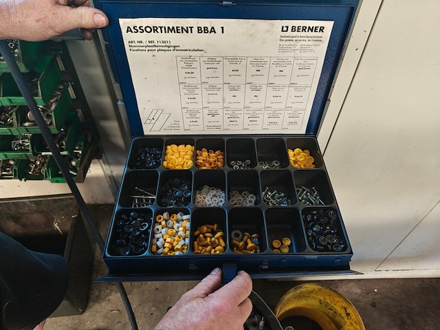Onderdelen ladenboxen, 15 assorti lades, berner, bera system - afbeelding 6 van  18