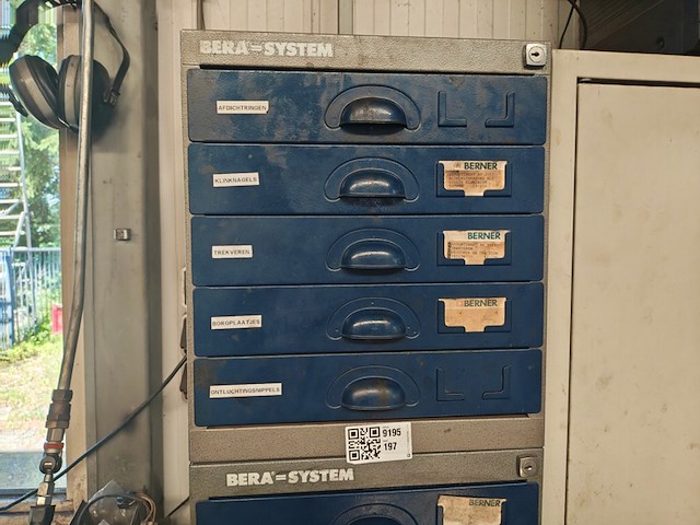 Onderdelen ladenboxen, 15 assorti lades, berner, bera system - afbeelding 1 van  18