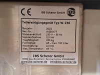 Onderdelen reiniger, ibs, w-250, 2022 - afbeelding 3 van  8