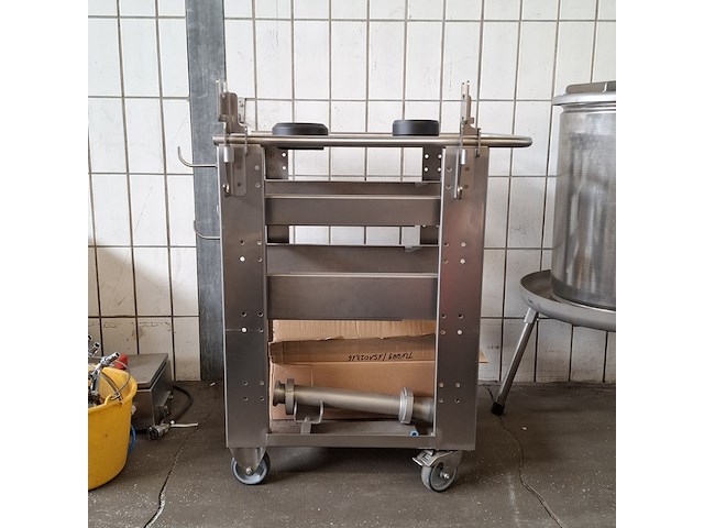 Onderdelenwagen rvs - afbeelding 3 van  10