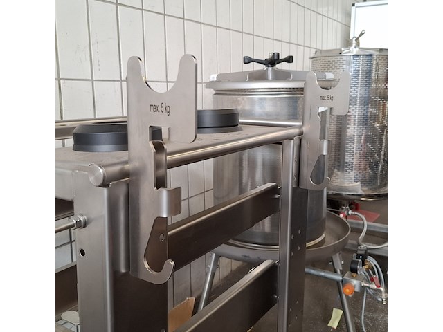 Onderdelenwagen rvs - afbeelding 5 van  10