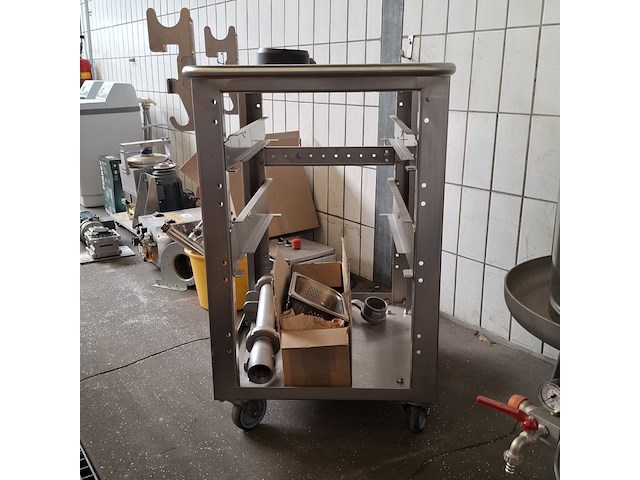 Onderdelenwagen rvs - afbeelding 10 van  10