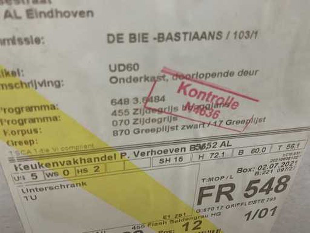 Onderkast en bovenkast (2x) - afbeelding 2 van  10