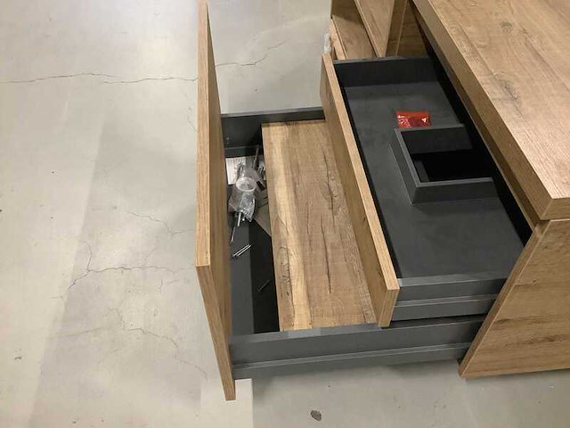 Onderkast met afdekblad 140 cm breed, primabad - afbeelding 4 van  5