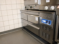 Onderkoeling met vier lades diament afm. 120 x 70 x 64 cm, 240 volt. - afbeelding 1 van  2