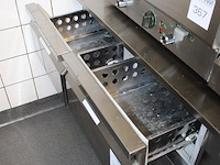 Onderkoeling met vier lades diament afm. 120 x 70 x 64 cm, 240 volt. - afbeelding 2 van  2